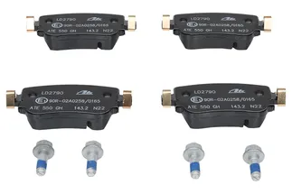 ATE Ceramic Rear Disc Brake Pad Set - 7N0698451C
